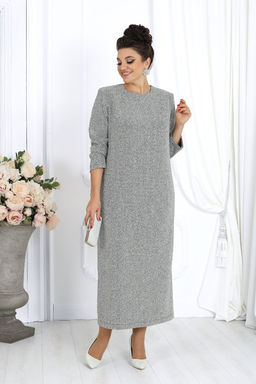 Платье Ninele 6036 серебро фото 17