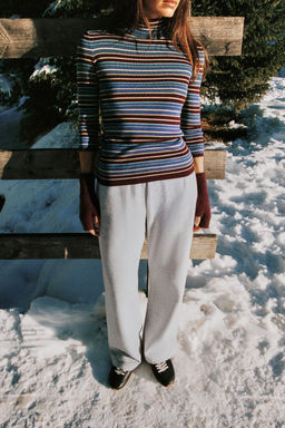 BASIC PLUSH TROUSERS - Zara фото 9