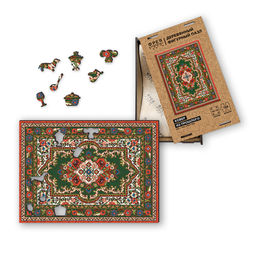 ФРЕЯ PZLF-031 Пазл фигурный деревянный Ковер из прошлого 156 элемент