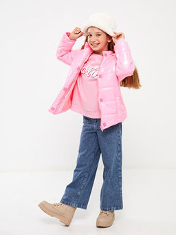 Kap??onlu K?z ?ocuk ?i?me Mont - Waikiki фото 3