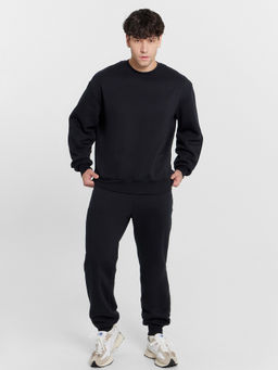 Комплект мужской черный (свитшот, брюки) черный 191021 - Mark formelle фото 2