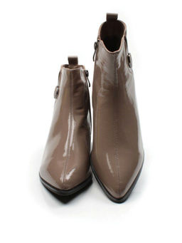 01-PCG265-2 DK.BEIGE Ботинки демисезонные женские (натуральная кожа, байка) - Фабричный китай фото 10