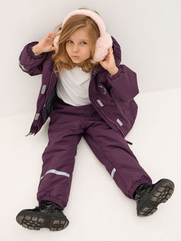 Костюм демисезонный 25712-503 ежевичный