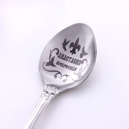 Ложка именная, чайная, с гравировкой Анастасия, h=14 - Дарим Красиво фото 4