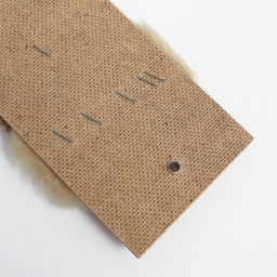 Когтеточка Пижон ковролиновая, малая, 50 х 9 х 1,5 см, бежевая  фото 4