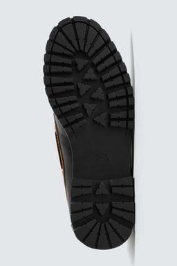 LEATHER DECK SHOES - Zara фото 7