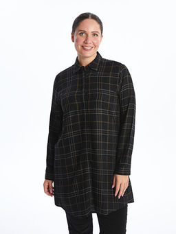 Ekose Kad?n G?mlek Tunik