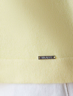 Свободный джемпер с рукавом 3/4 тонкой вязки из вискозы