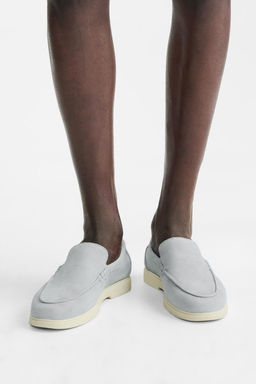 CASUAL LEATHER LOAFERS - Zara фото 3