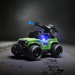 Машина "Военный авто" р/у, 27 MHz, в коробке