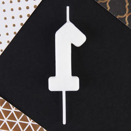 Свеча-цифра в торт 1 - Страна карнавалия фото 4