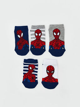 Носки Spider-Man с принтом для мальчиков 5 шт