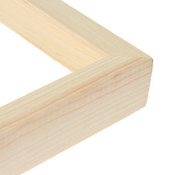 Рама для картин (зеркал) 40×50 см, профиль 18×36 мм, Liam, неокрашенное дерево (подходит для декорирования)