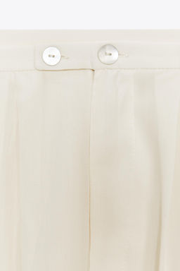 FULL LENGTH MULTI-PLEAT TROUSERS - Zara фото 9