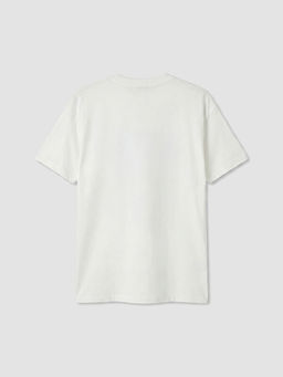 Bisiklet Yaka NYC Bask?l? Erkek ?ocuk Ti??rt