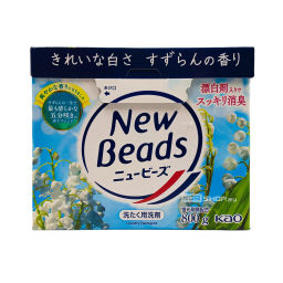 Стиральный порошок без фосфатов (аромат ландыша) Обновленные гранулы (New Beads) KAO, Япония, 800 г Акция