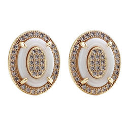 Серьги с керамикой