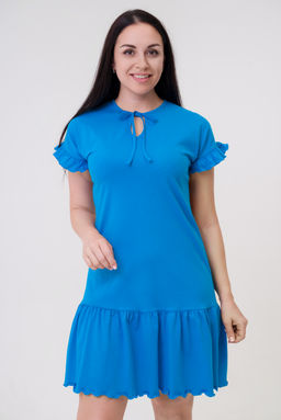 Платье женское из кулирки Чейси 2 бирюза