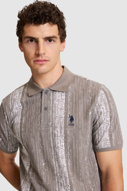 Erkek Gri Regular Fit Polo Yaka TiЕГrt - U.s. polo assn фото 2