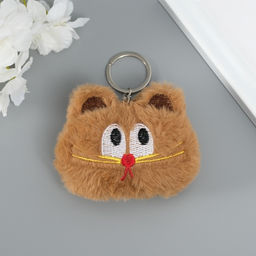 Брелок для ключей на кольце Пушистик. Котик, на сумку, рюкзак, пищалка, 8?9?2.5 см - Simaland фото 2