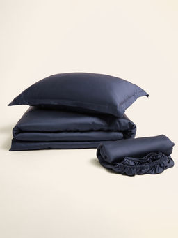 Пододеяльник 1.5-спальный SL Home, 150×220 см, синий, тенсель