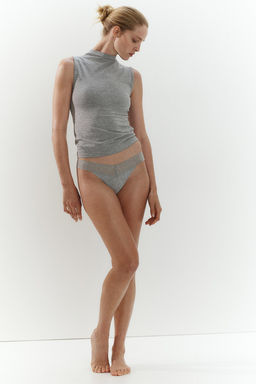 Pack 3 bragas Thong de encaje - H&m фото 2