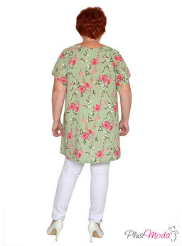 Туника Модель №1452 размеры 44-84 - Plusmoda фото 2
