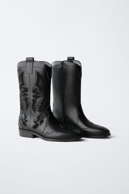 COWBOY BOOTS - Zara фото 13