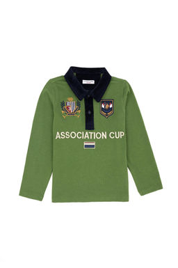 Erkek _ocuk Ye_il Sweatshirt