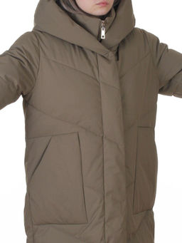 8836 SWAMP Пальто зимнее женское (150 гр. холлофайбер)