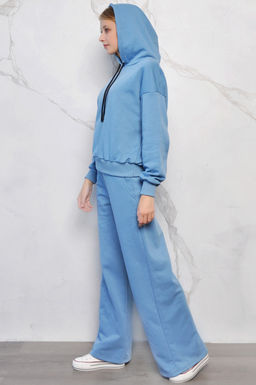 Арт. 2517 Костюм с брюками женский 42-48 (4 шт) Цвет:морозное утро - Калинка фото 7