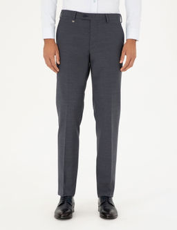 Koyu Mavi Slim Fit Y_nl_ Kuma_ Pantolon - Pierre cardin фото 2