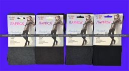 Цена за 10 шт. Лариса колготки женские кашемировые арт. 9981 42-48 (фактически 42-44)  фото 4