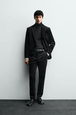 CORDUROY SUIT TROUSERS