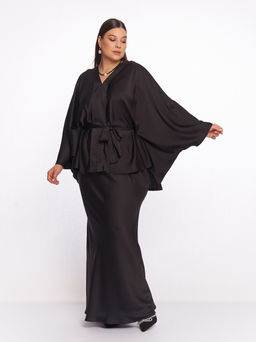 Атласная юбка TUB20637BLK01 - Артесса фото 7