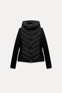 CONTRAST PUFFER JACKET - Zara фото 3