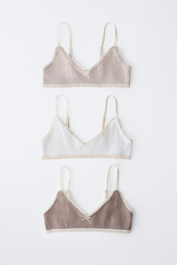 9-14 YEARS/ THREE-PACK OF RIBBED TOPS - Zara фото 4