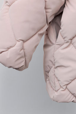 LONG RUBBERISED PUFFER COAT - Zara фото 6