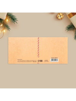 Набор конвертов для денег, 10 штук, «Новый год - семейный праздник», 17.5 х 8 см