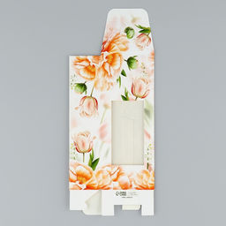 Цена за 5 шт. Коробка складная «Тюльпаны», 5.7×14.5×3.5 см