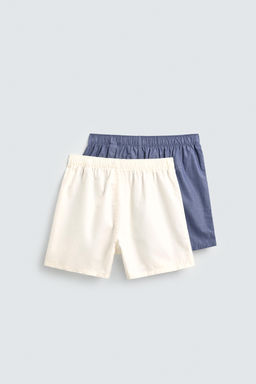 COMBINED POPLIN BOXERS 2-PACK - Zara фото 2