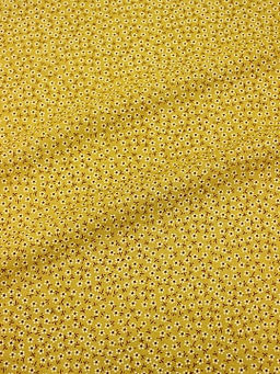 Вискоза с хлопком Арабис на горчичном, СОРТ2, ш.1.45м, хл-70%, вискоза-30%, 90гр/м.кв - Купава фото 8