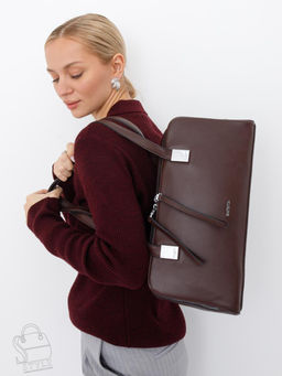 Сумка женская  51172S d.brown Velina Fabbiano-Safenta