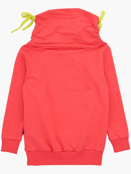 Толстовка с принтом для девочки UD 0483 бирюза - Mini maxi фото 9