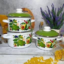 02 Набор №02 Авокадо 6KB021M белосн. - Стальэмаль фото 2