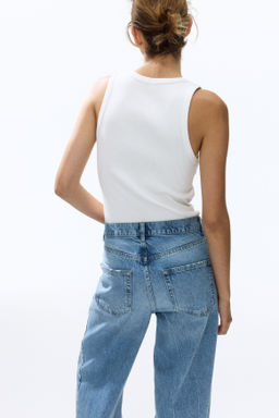Barrel High Waist Ankle Jeans - H&m фото 5