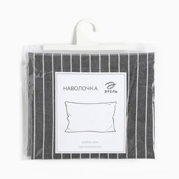 Наволочка Этель Quiet shade 50*70см, 100% жатый хлопок, 140 г/м? фото 3