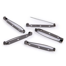 Zlatka Заготовки для броши DC-317 4.5 см 50 шт 3 шт №03 под черный никель