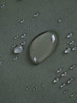 Ветровка мужская софтшелл виндстоппер с капюшоном спортивная цвета хаки 9617_1Kh