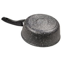 Ковш с тефлоновым покрытием 1,0л, д16см Гранит, h7см, s0,4см, съемная ручка из термостойкого пластика (Россия) - Домашняя мода фото 4